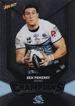2011 NRL Champions - Silver Parallel #SP48 Ben Pomeroy Front